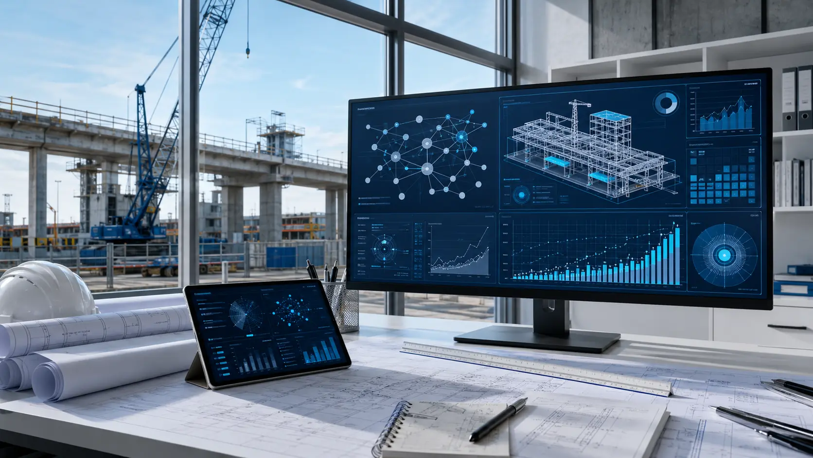 Entorno conceptual de gestión digital, datos y automatización